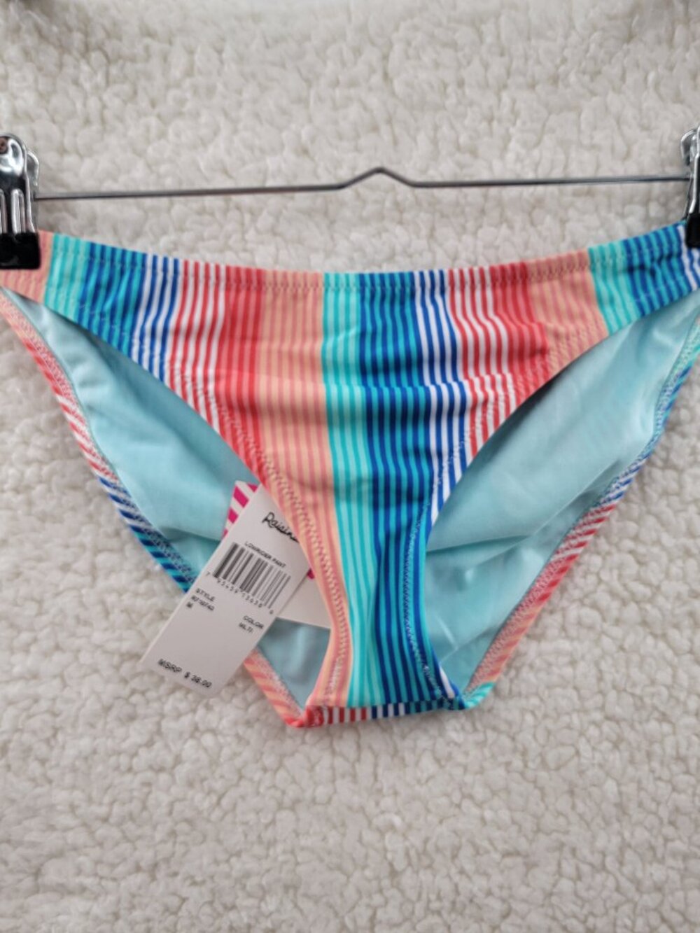 Raisins-Bikini-Bottom-Multi-Color-Stripes-Size-M